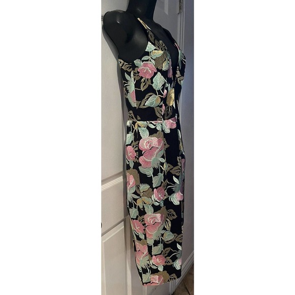 Dress the Population Mariah Embroidered Floral Dress Size Small $295 - Picture 8 of 11